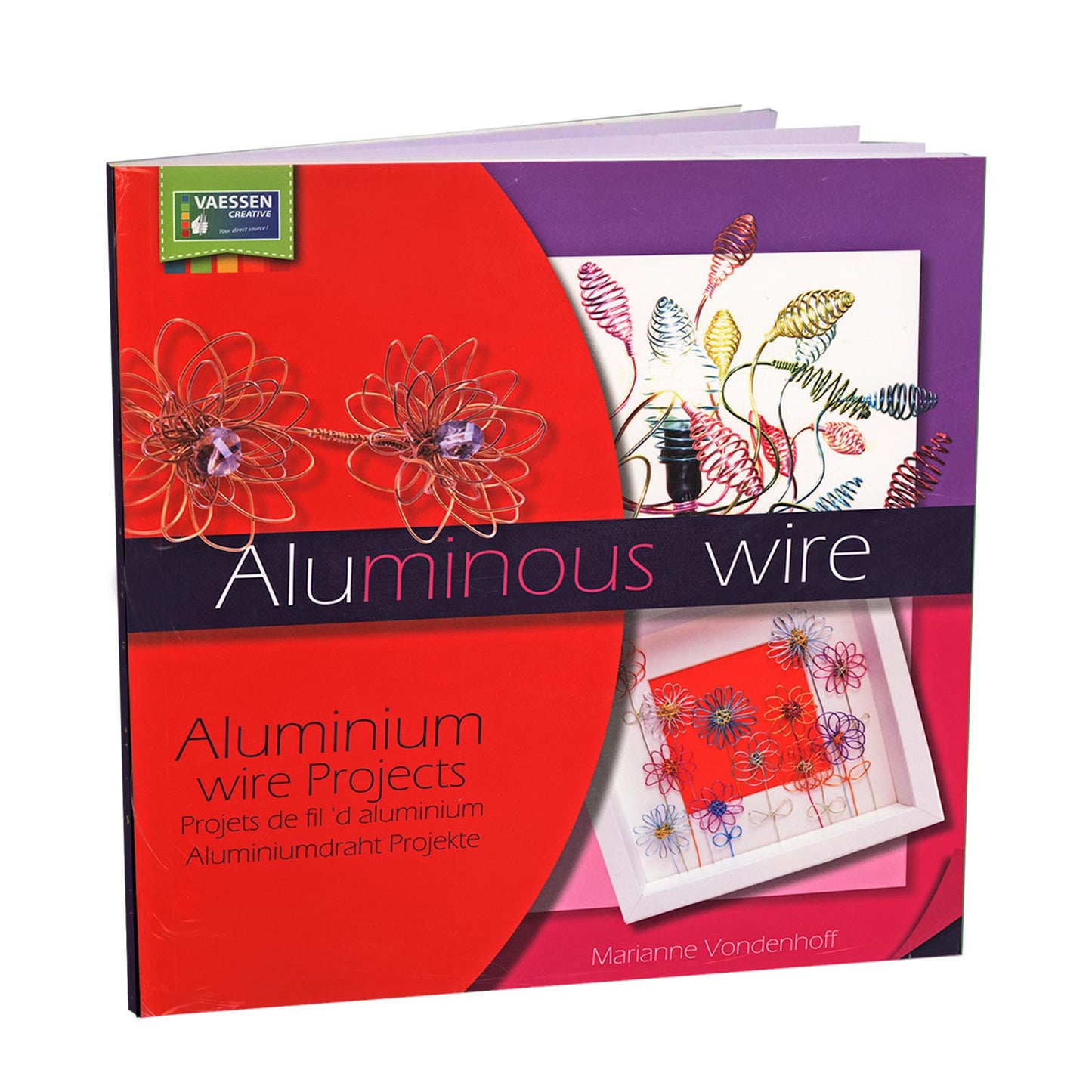 Vaessen creative • libro filo alluminoso