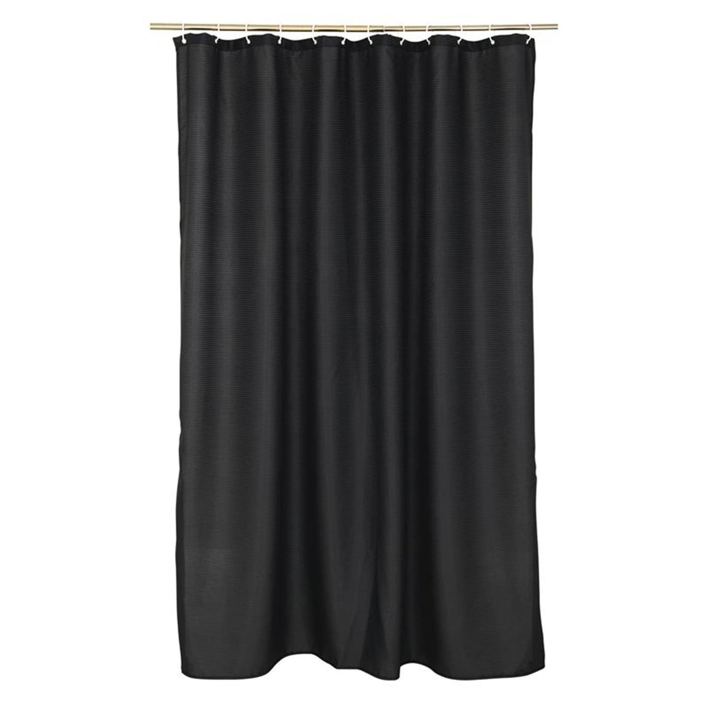 Wicotex cortina de ducha jacquard 180x200cm negro