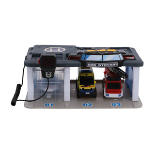 Dickie Garage Rescue Center con luce e suono b nl