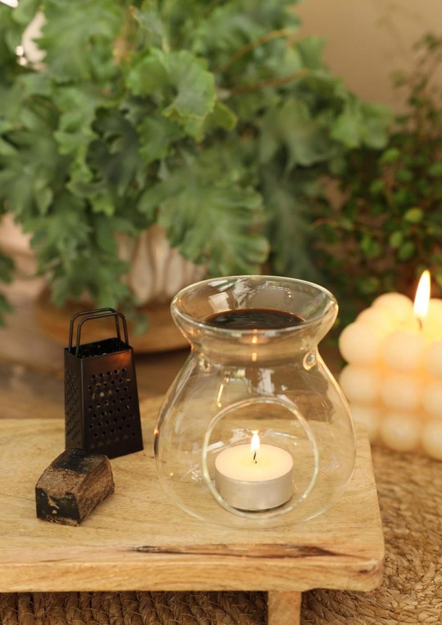 Ideas 4 estaciones Vesubio aroma quemador cristal ø10x10cm