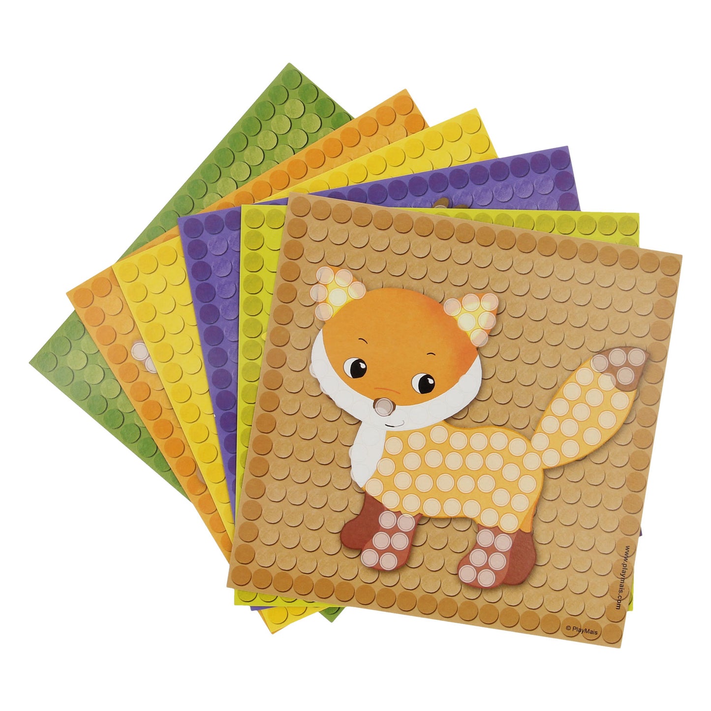 Playmais Mosaic cartas decorar bosque