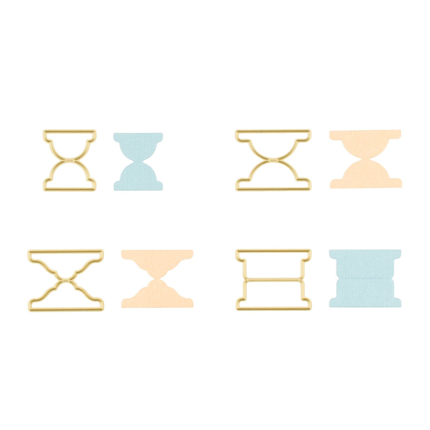 Vaessen creative • fustelle Rolodex Tabs 4 pz.