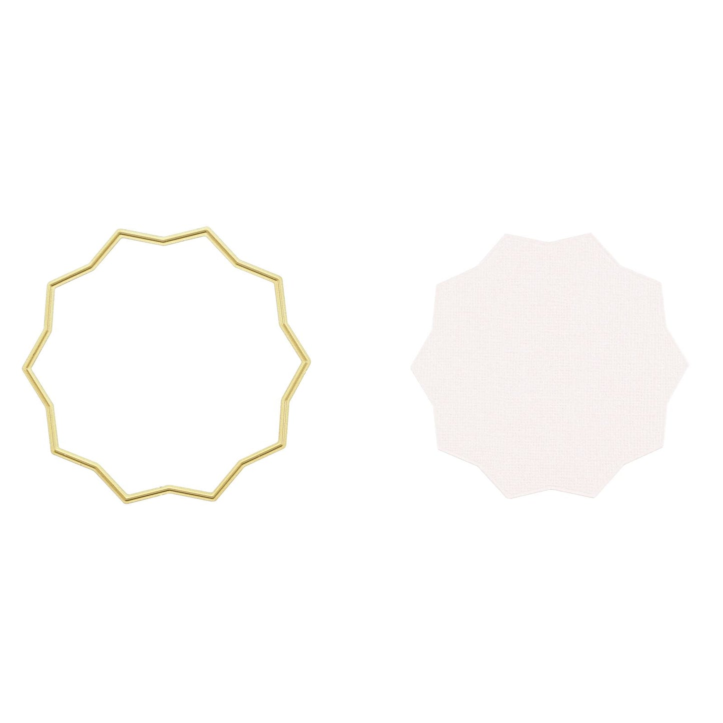 Vaessen creative • fustelle stelle 8 pz.