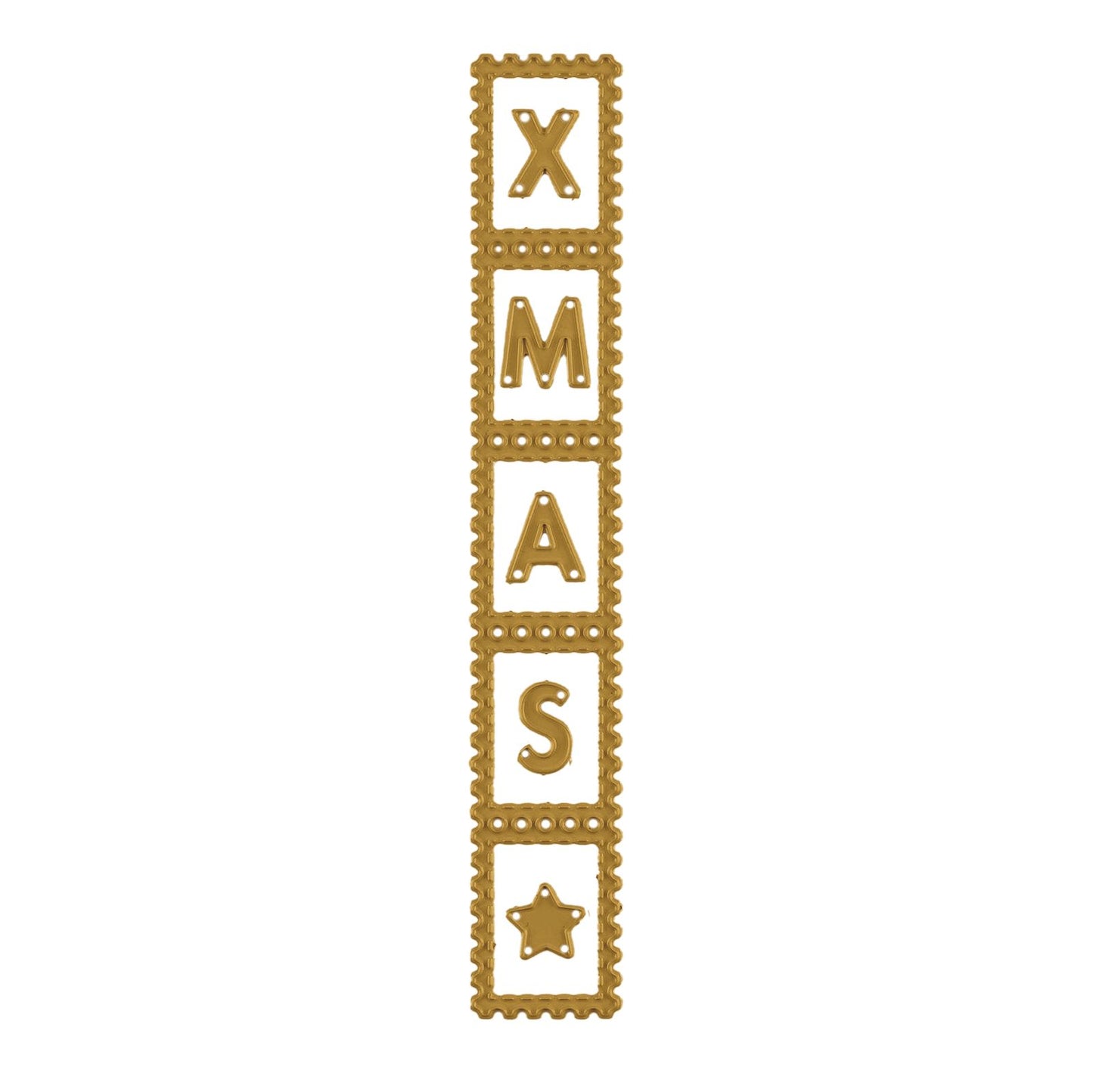 Vaessen creative • fustelle per timbri striscia 6 pz.