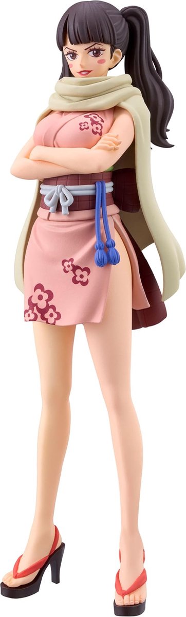 Banpresto de una pieza - la serie grandline - figuras coleccionables wanokuni shinobu multicolor unisex