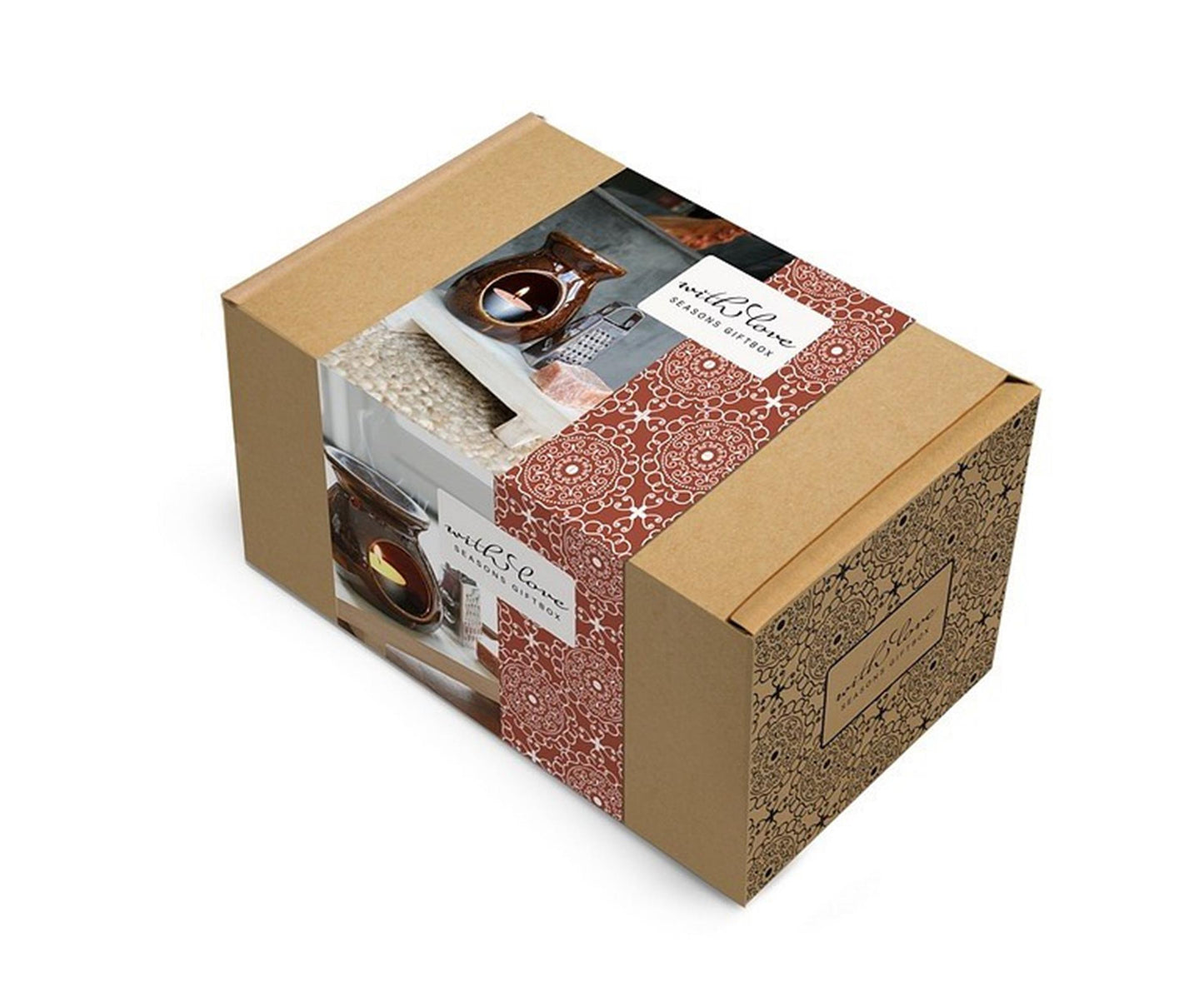 Idee regalo 4 stagioni con amore set vesuvio ambra