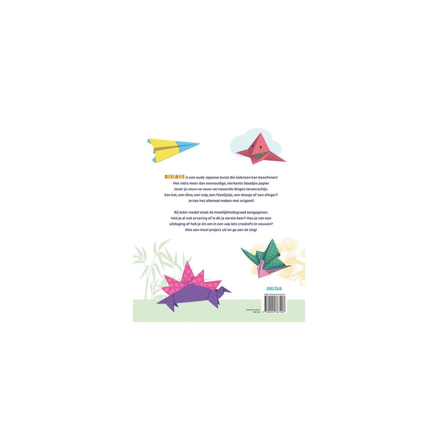 Origami deltas paso a paso