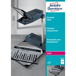Pellicola per getto d'inchiostro avery zweckform 3552 a4 poliestere