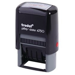 Timbro datario 4750 dopo aver effettuato il pagamento