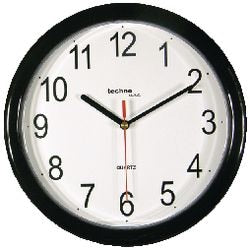 Wall clock technoline wt600 black 250mm