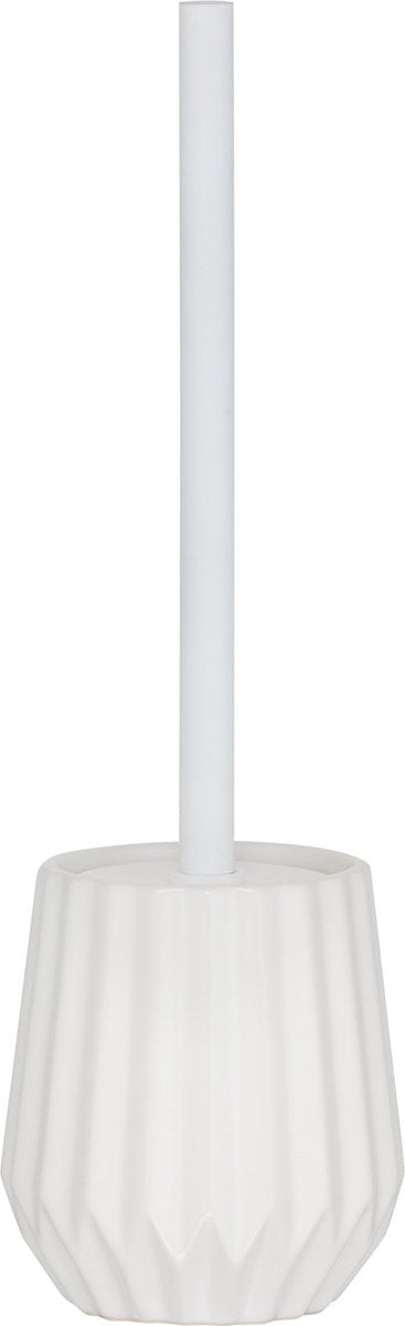 Scopino per WC Sealskin arte con supporto da terra - bianco