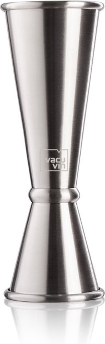 Vacuvin vacu vin - misurino jigger giapponese per drink - 60 30 ml - acciaio inossidabile