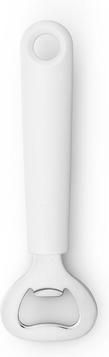 Brabantia Brabantia sabrosa+ abridor de botellas de acero inoxidable blanco