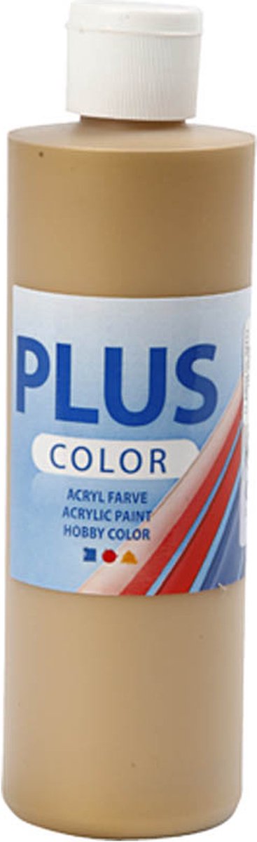 Vernice acrilica Plus Color, oro, 250 ml 1 flacone