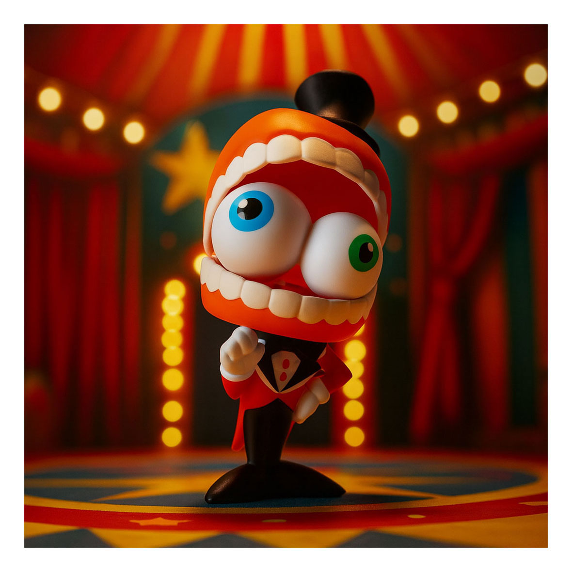 Moose juega el increíble circo digital - figura de vinilo caine