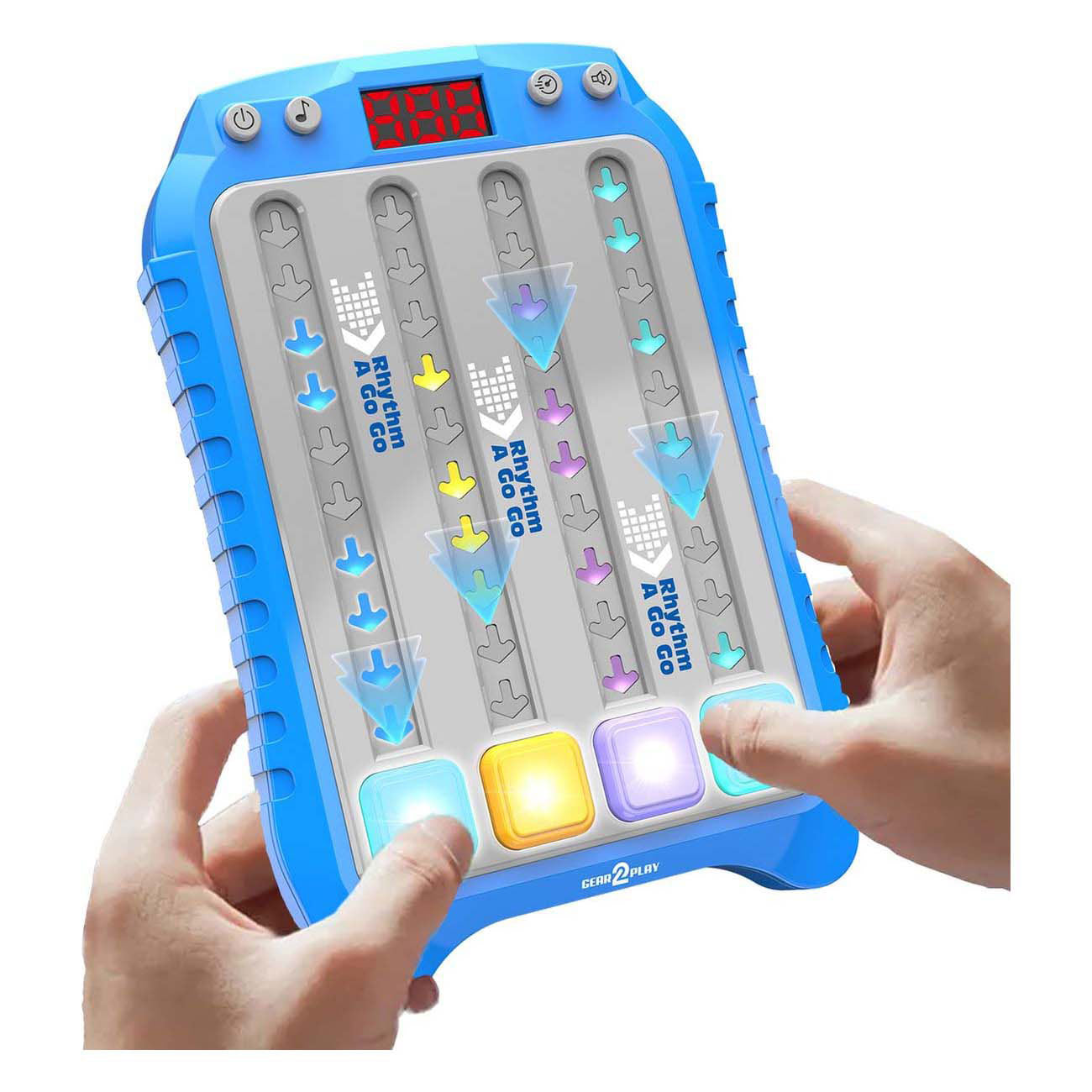 Gear2play Rhytm a Go Segui il gioco Rhythm Blue