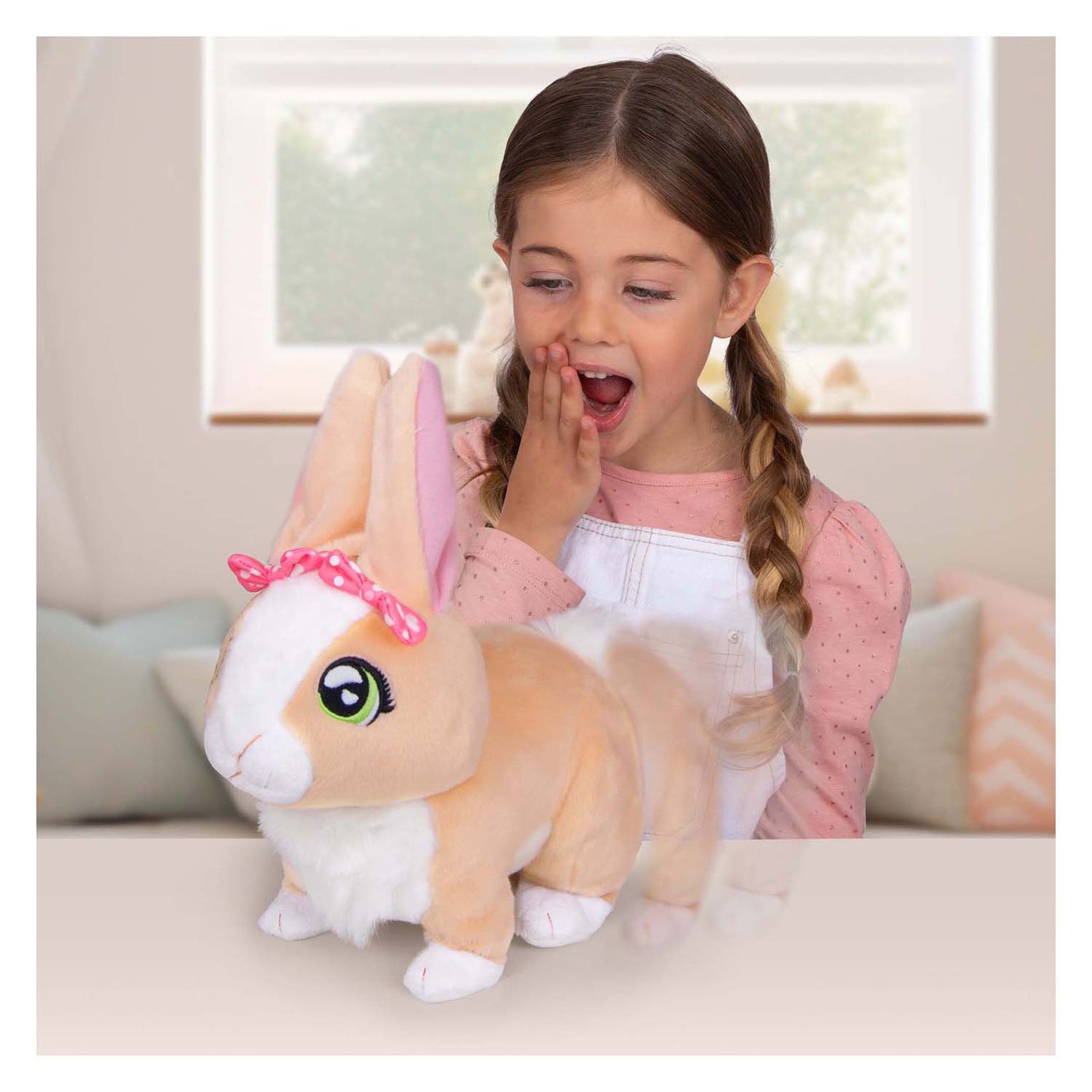 Betsy Interactive Rabbit Brown Club Petz