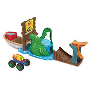 Ruedas Hot Wheels Monster Trucks Swamp Chomp Juego
