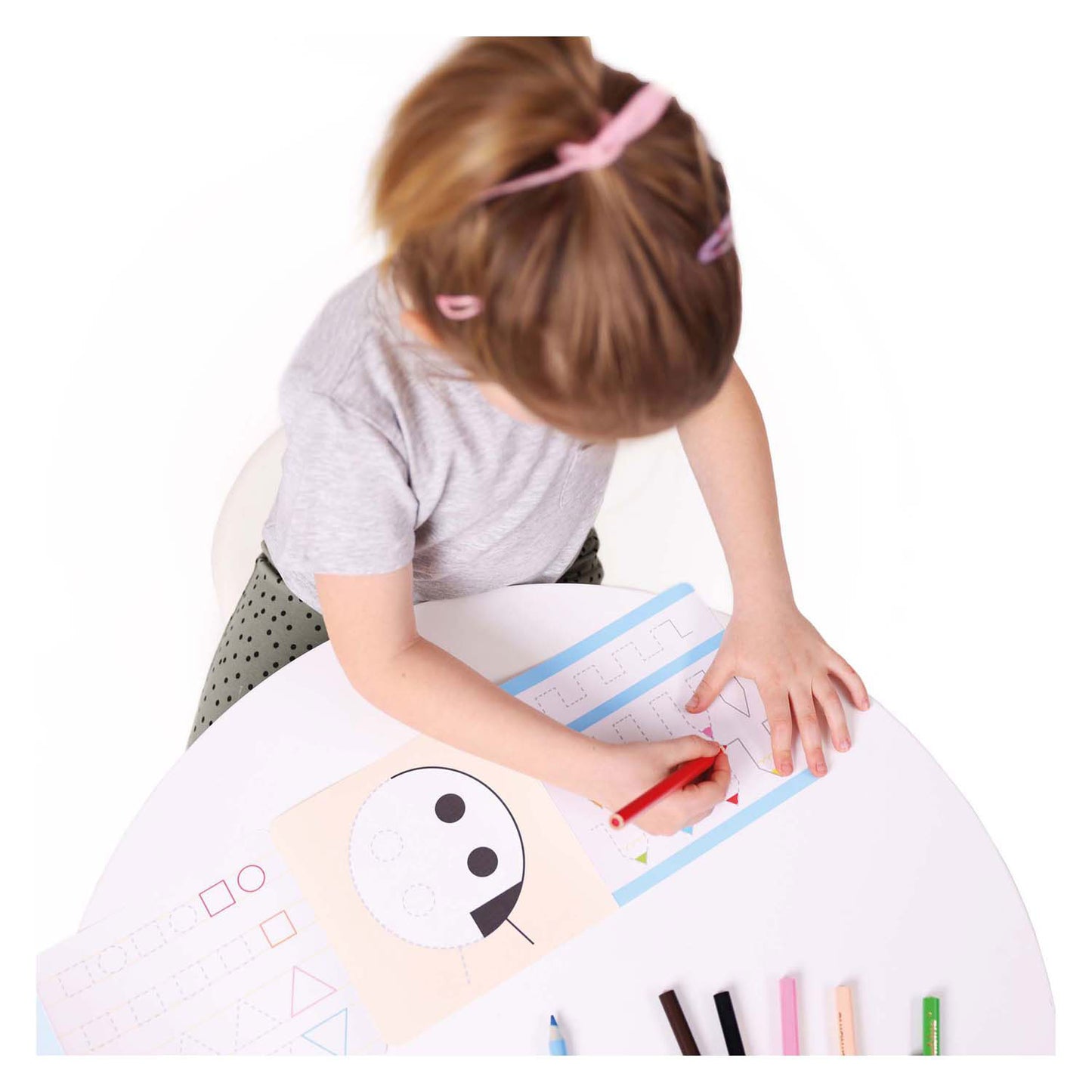 Banana panda - libro da colorare pronto per tracciare le linee per principianti