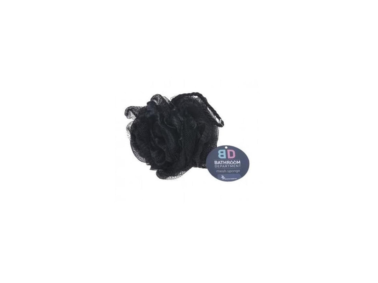 Esponja de baño Source balance malla con cordón negro