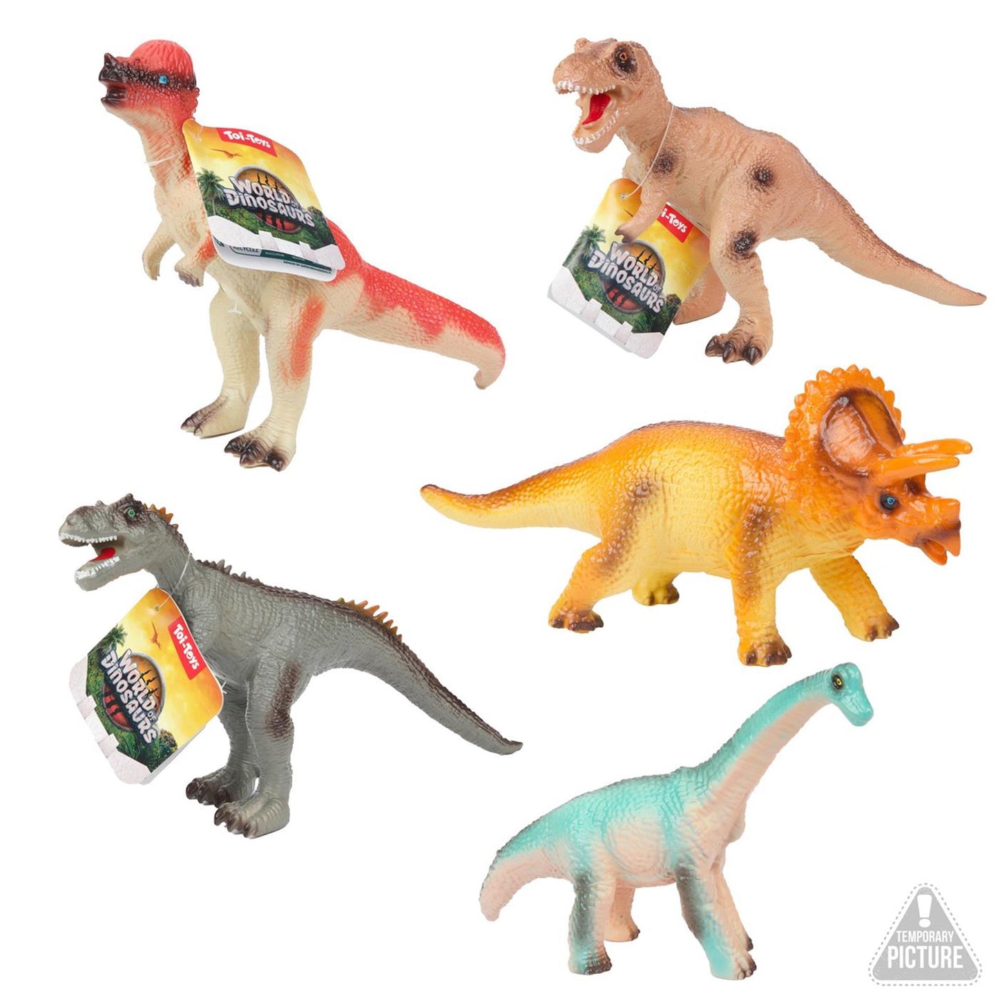 Toi-toys Il mondo dei dinosauri dinosauro piccolo