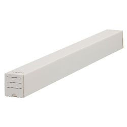 Tubo de envío cuadrado tidypac 75x750x75 blanco