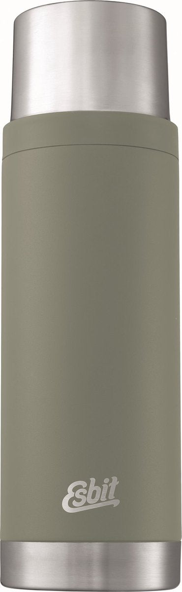 Esbit escultor botella isotérmica de acero inoxidable 1 litro gris piedra