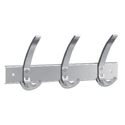 Perchero de pared Abi Kerkmann Public aluminio 3 ganchos