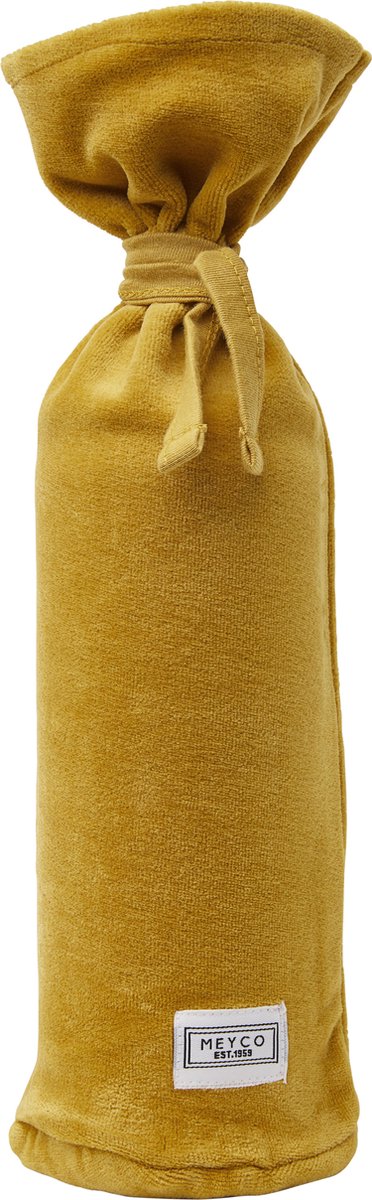 Borsa per borsa dell'acqua calda Meyco in velluto per bambini - miele oro
