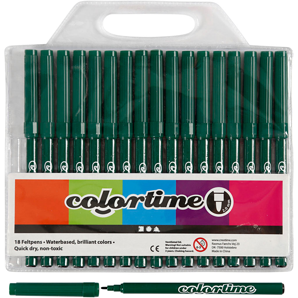Marker verde scuro, 18 °.