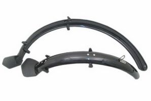 Fender set 24 PVC Black 56 mm