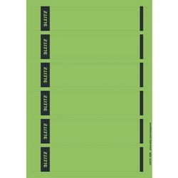 Etichette dorso raccoglitore leitz verde 150 pezzi di carta