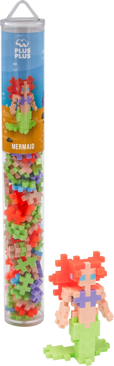 Plus plus tubo sirena plus-plus: 100 pezzi (4103)