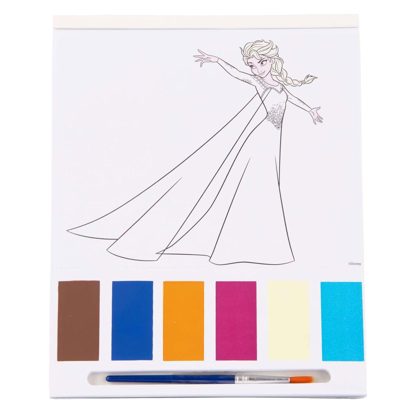 Sambro Frozen Colori con blocco di colori dell'acqua, 27dlg.