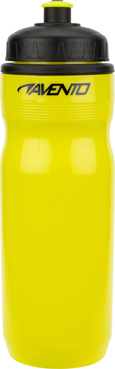 Botella de agua deportiva Avento - duduma 0,7 litros - amarillo flúor
