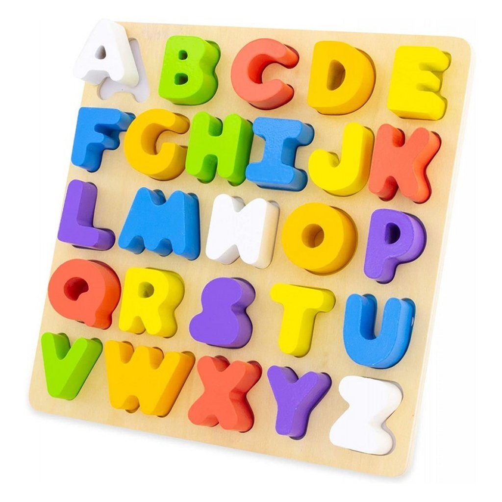 Ulysse Ulysse Wooden Alphabet Puzzle 26 pezzi