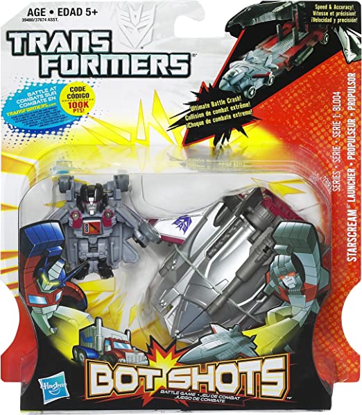 Transformer Bot Shots Starscream Installazione di lancio
