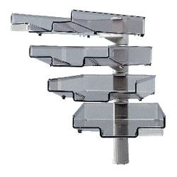 Vaschette portacorrispondenza Hansa Styro forma a colonna TRT5880 grigio