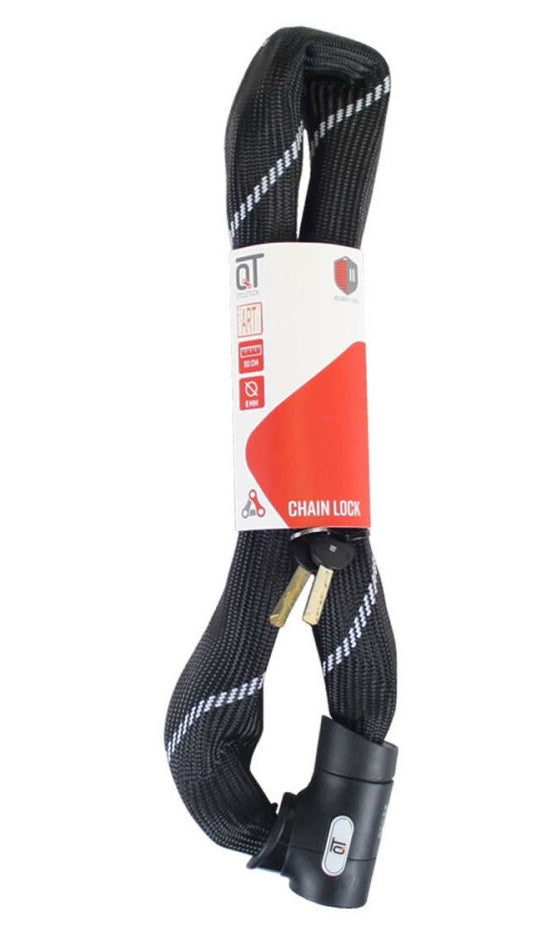 Art.2 Lock della catena approvata 900mm - Acciaio -quattro lato - Coperchio tessile - 2 tasti