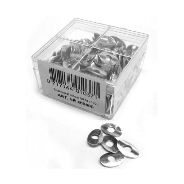 Bofix Nipple Plat Spaak 14 Oval (P1000)