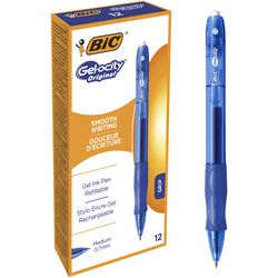 Ty penna roller gel bic veloci blu 12 pezzi