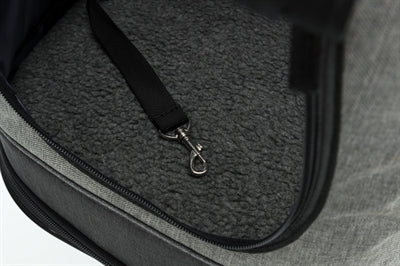 Trixie Dog Bag Timon Black Grey