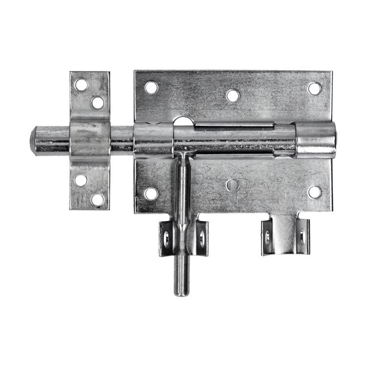 Mack 1069129 - scrocco per lucchetto zincato blu 100 mm | 5 pezzi