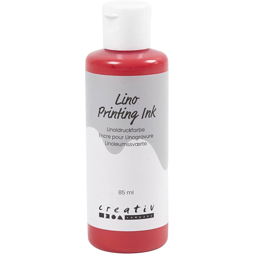 Pittura per linoleum dell'azienda Creativ, rossa, 85 ml 1 bottiglia