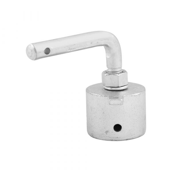 gancio dritto del pezzo finale (43 mm.)