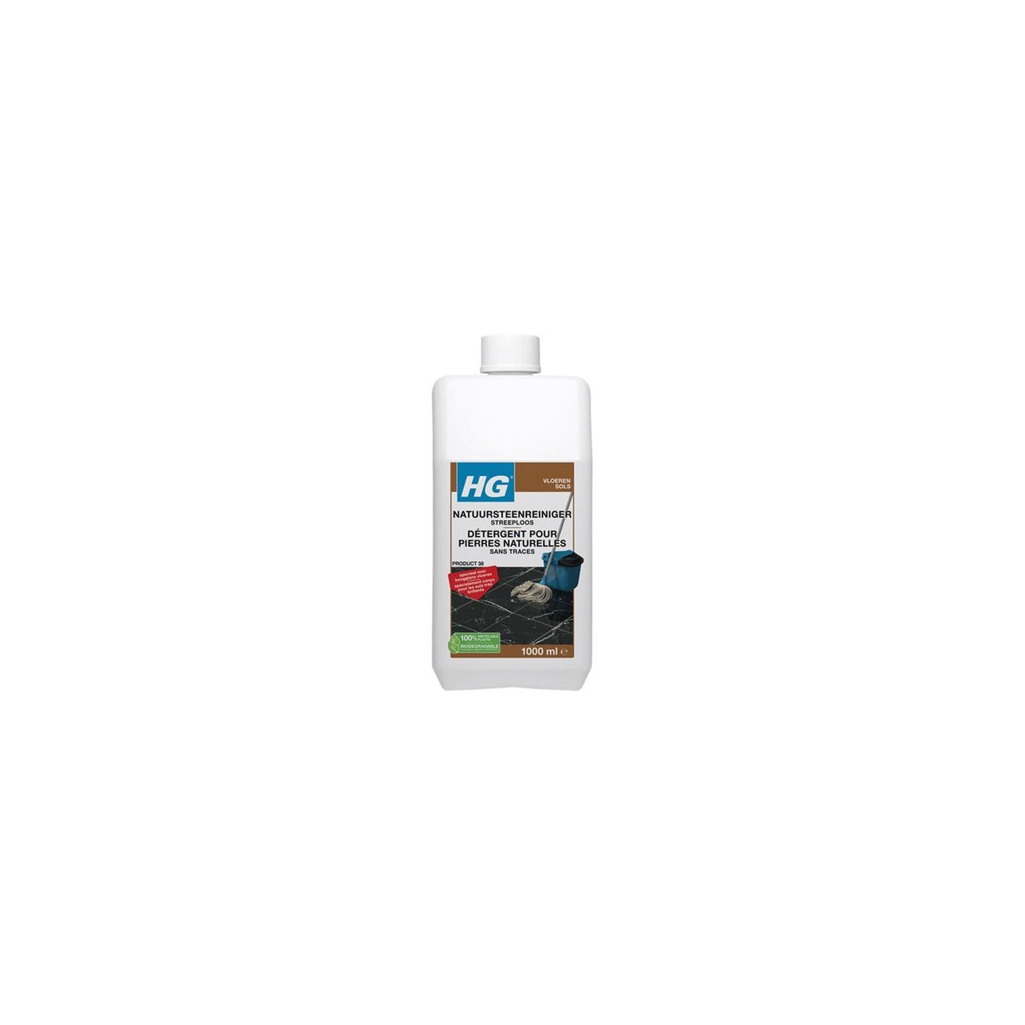 Hg detergente per pietre naturali che non lascia aloni