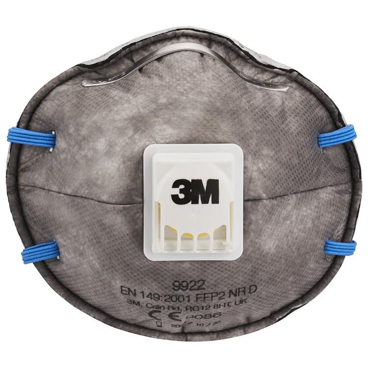 3m 1062057 - Generador de polvo fino olores ffp2 con válvula de exhalación | 2 piezas