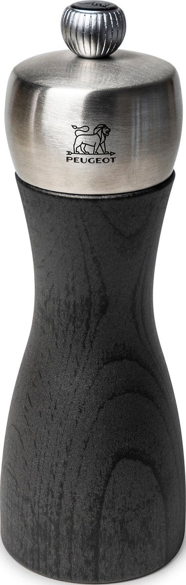 Peugeot fidji pepermolen 15 cm - grafiet - beukenhout