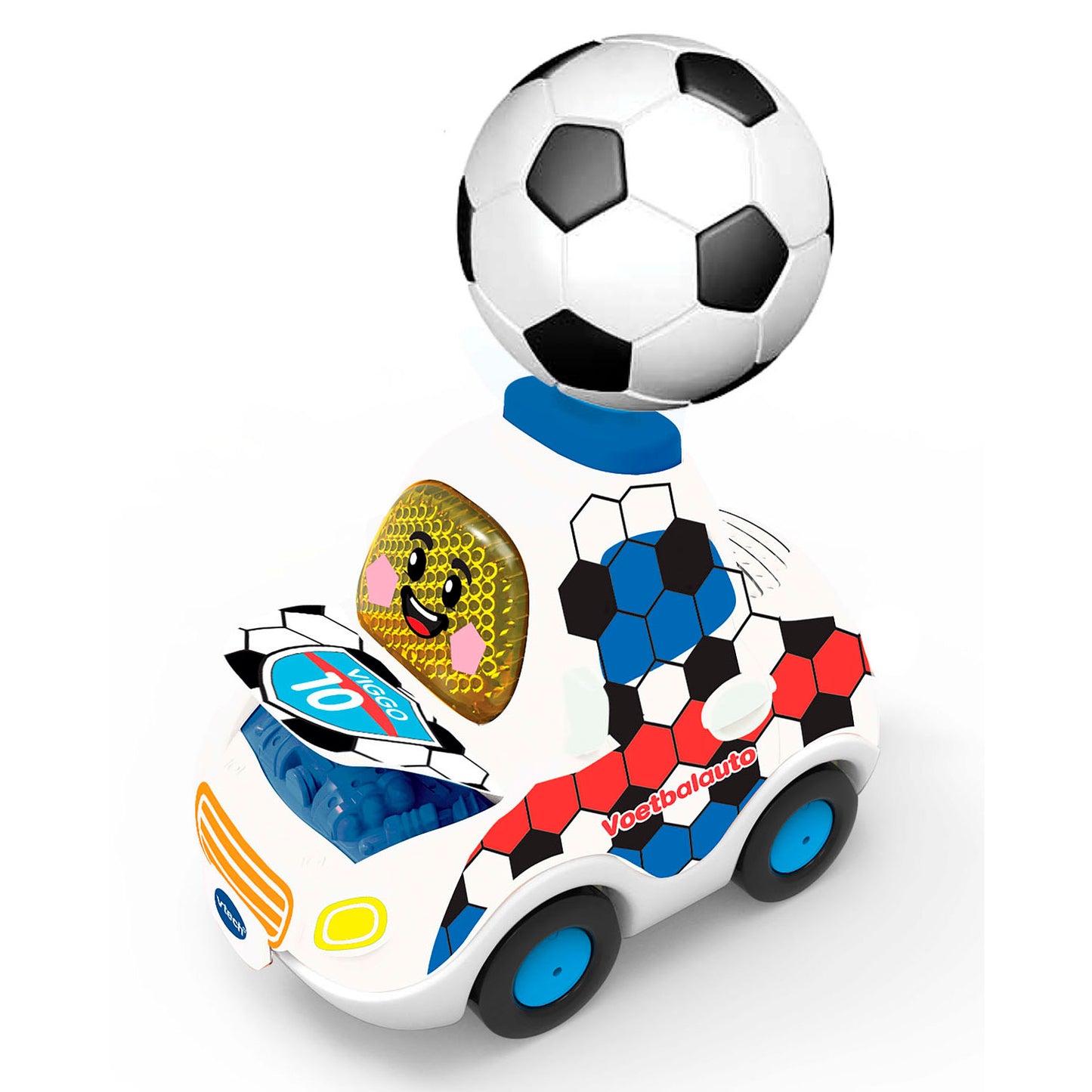 Vtech toet toet auto - special edition vigo voetbalauto