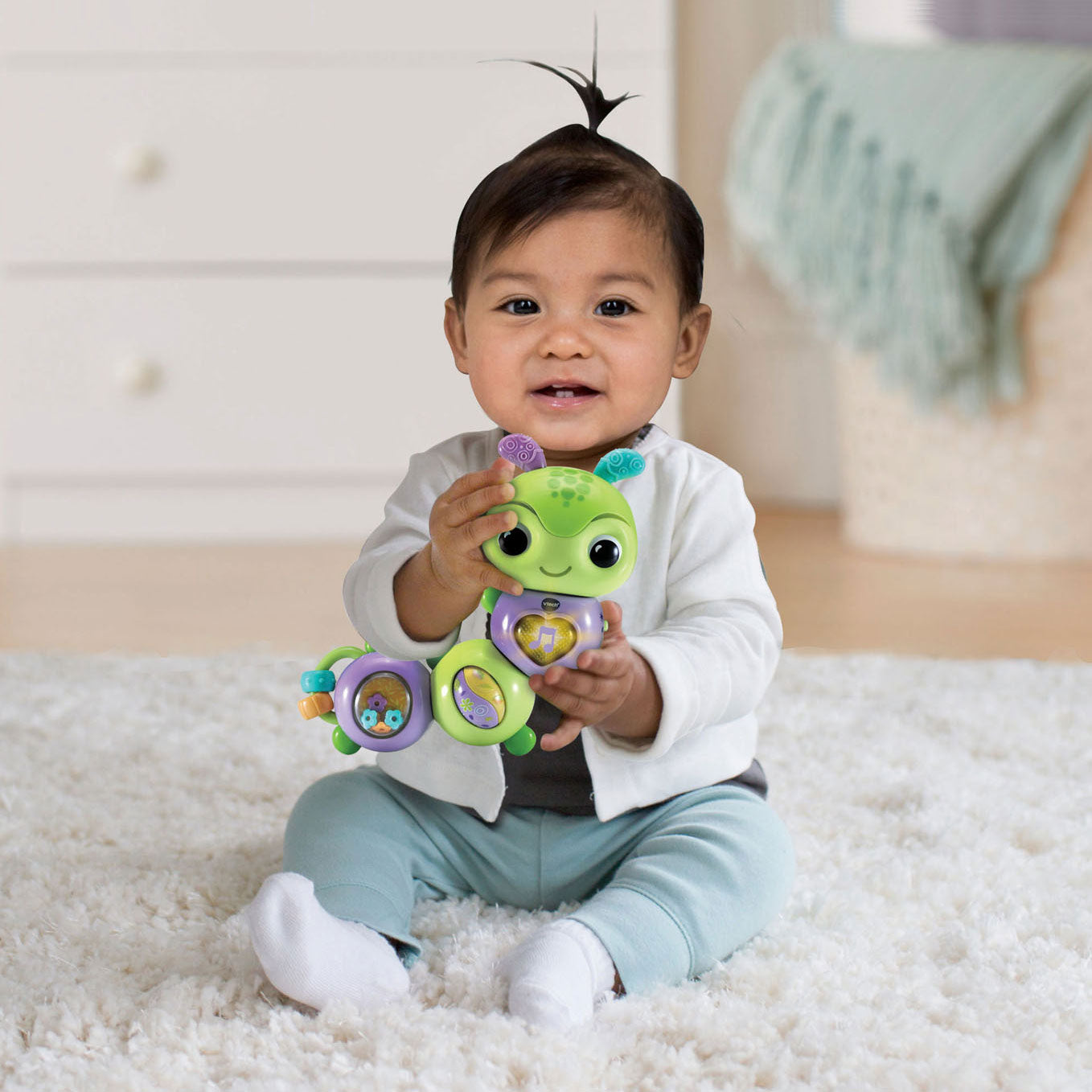 Vtech Turn e Wiebel Caterpillar con luce e suono